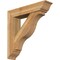 Ekena Millwork Funston Traditional Rough Sawn Bracket w/ Offset Brace, Western Red Cedar, 8"W x 36"D x 36"H BKT0806X36X36FST01RWR - alternate 1